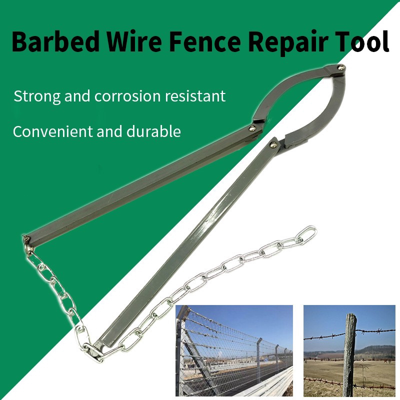 barbed wire fence repair