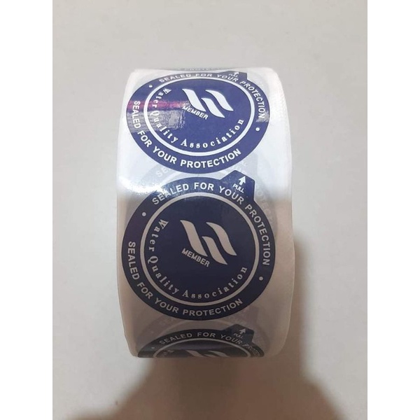 Hygienic Sticker for Non-Spill Cap Round Gallon | Shopee Philippines