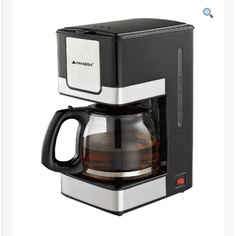 Hanabishi Coffee Maker Hcm 25xb Factory Price 10 To 12 Cups Shopee Philippines