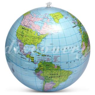 giant globe beach ball