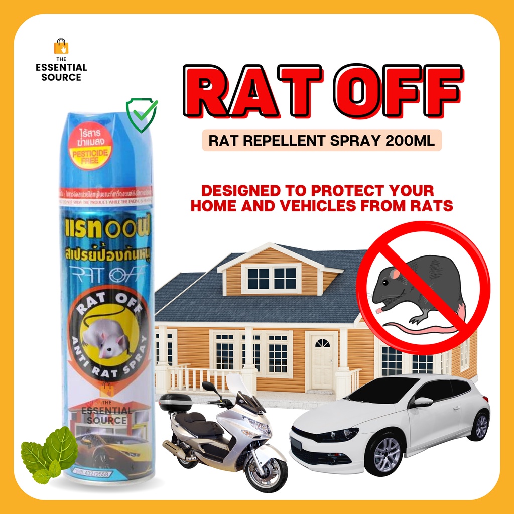 Rat Repellent Spray For Car Engine