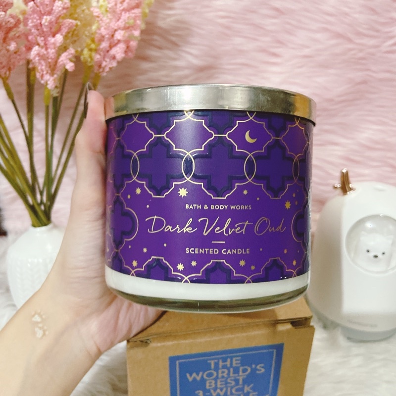 velvet oud candle bath and body works