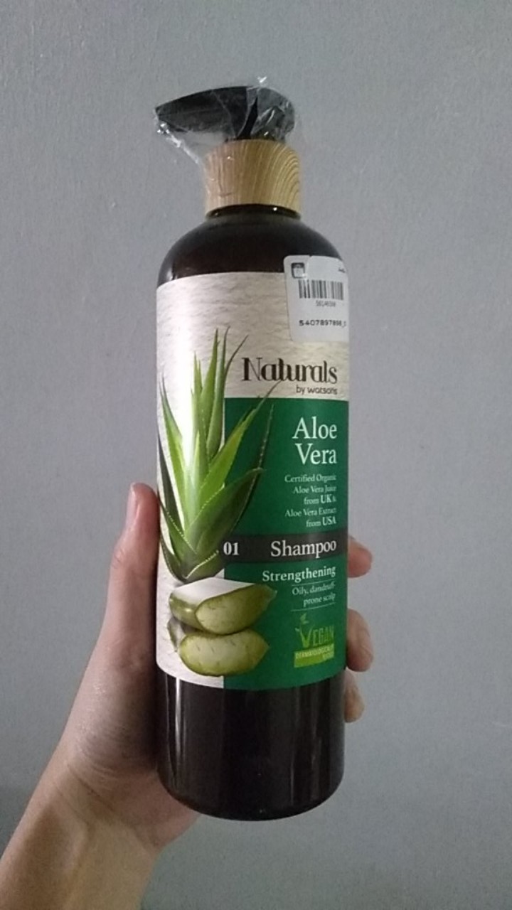 Naturals By Watsons Aloe Vera Shampoo 490ml Shopee Philippines