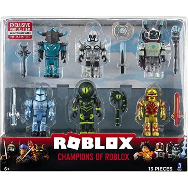 Roblox -15th Anniversary Champions of Roblox Figures 6pk (Includes 2 ...