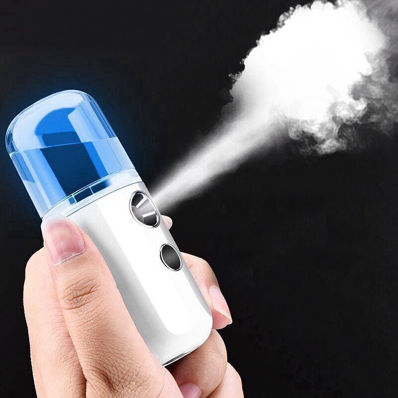 USB Portable Face Ultrasonic Humidifier Rechargeable Disinfectant