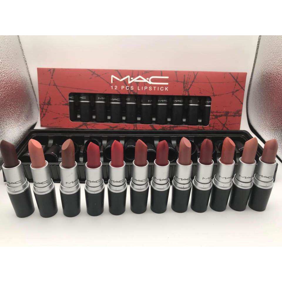 mac matte lipstick set