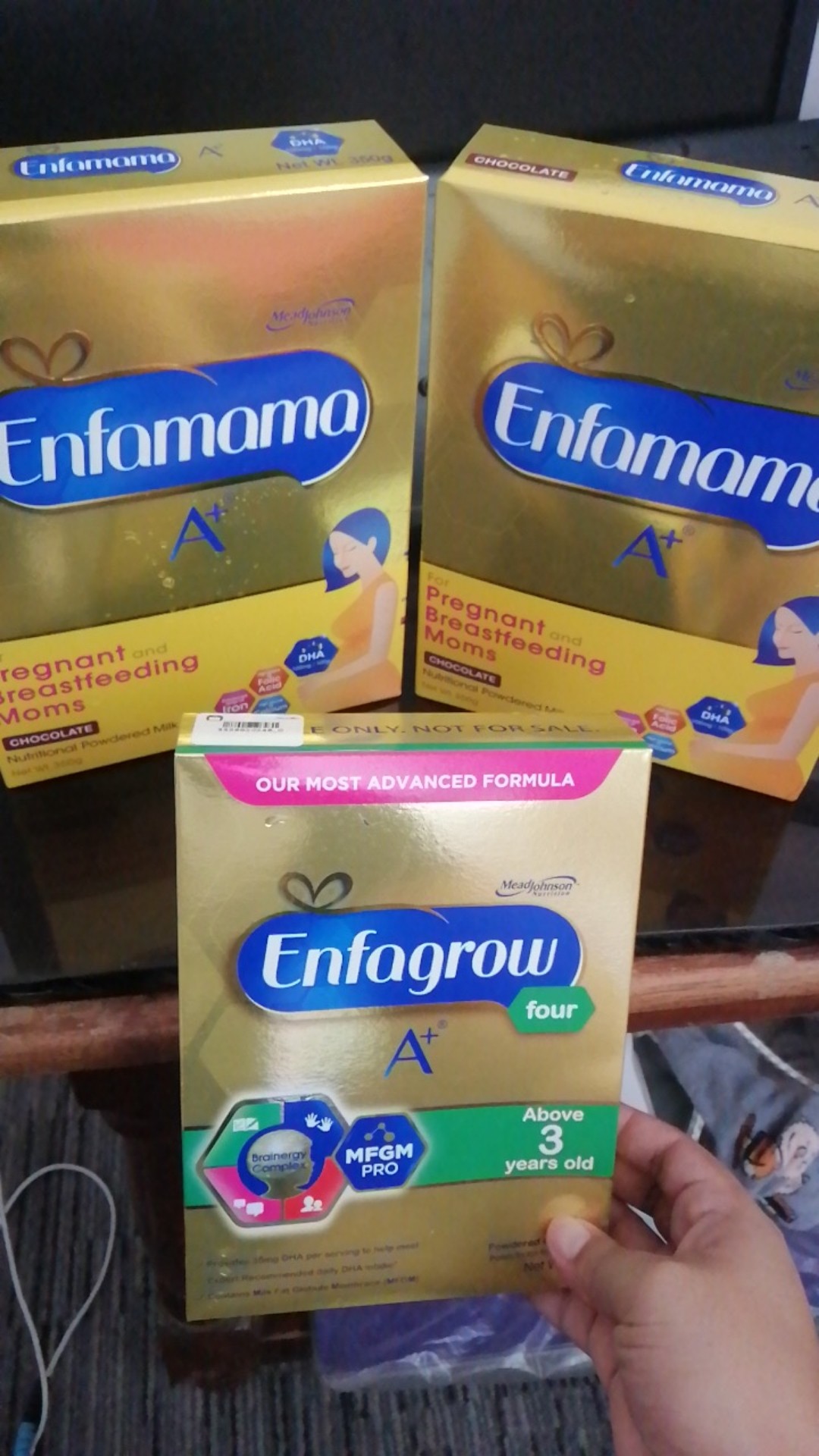 Enfamama A+ Chocolate Powdered Milk Drink for Pregnant and