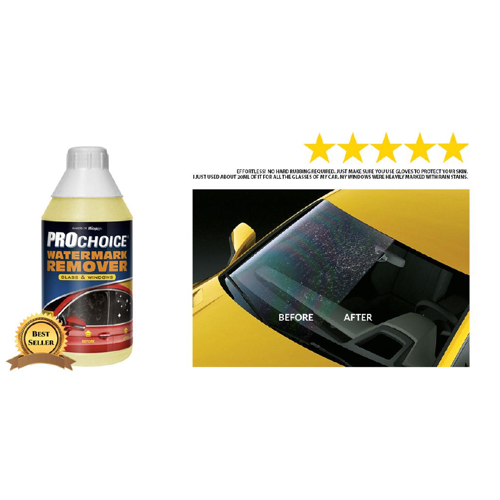Microtex Car Care Prochoice Glass Water Mark Acid Rain Stain Remover 1L