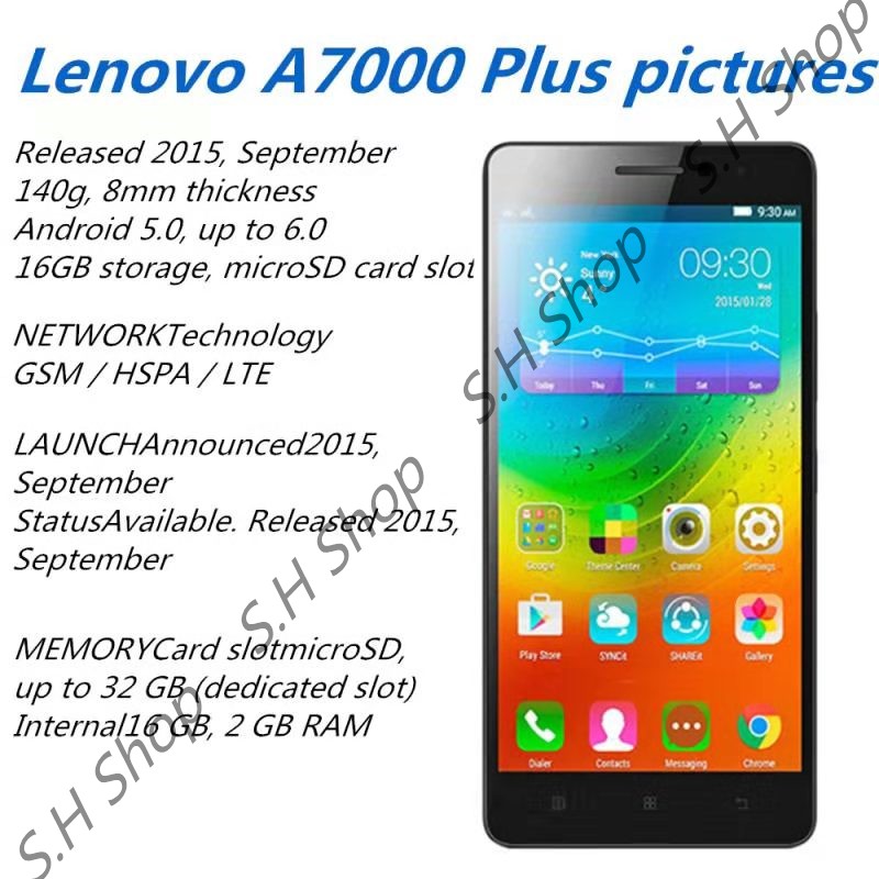 Lenovo A7000 Plus