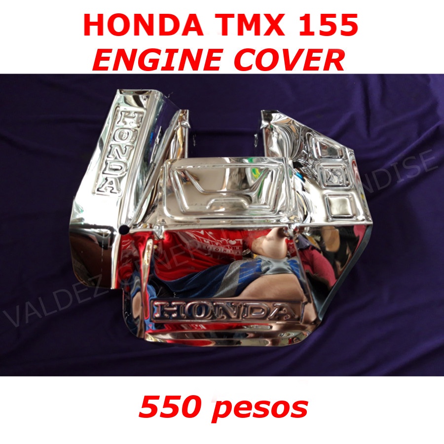 TMX 155 Engine Cover, Stainless, Jay | Shopee Philippines