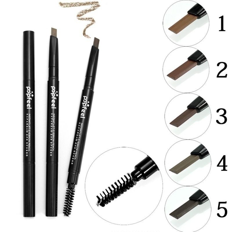 eyebrow pencil with brush