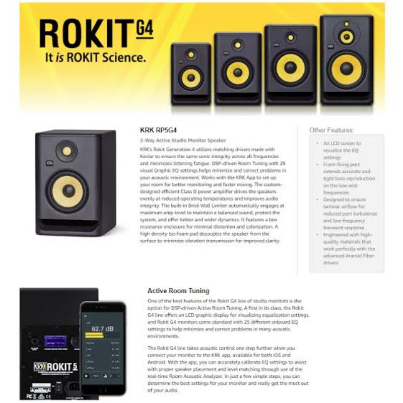 tuning studio monitors