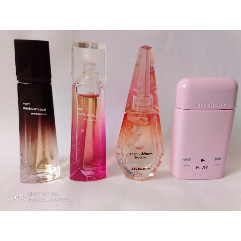 Authentic Givenchy Perfume Miniatures 5ml without box | Shopee Philippines