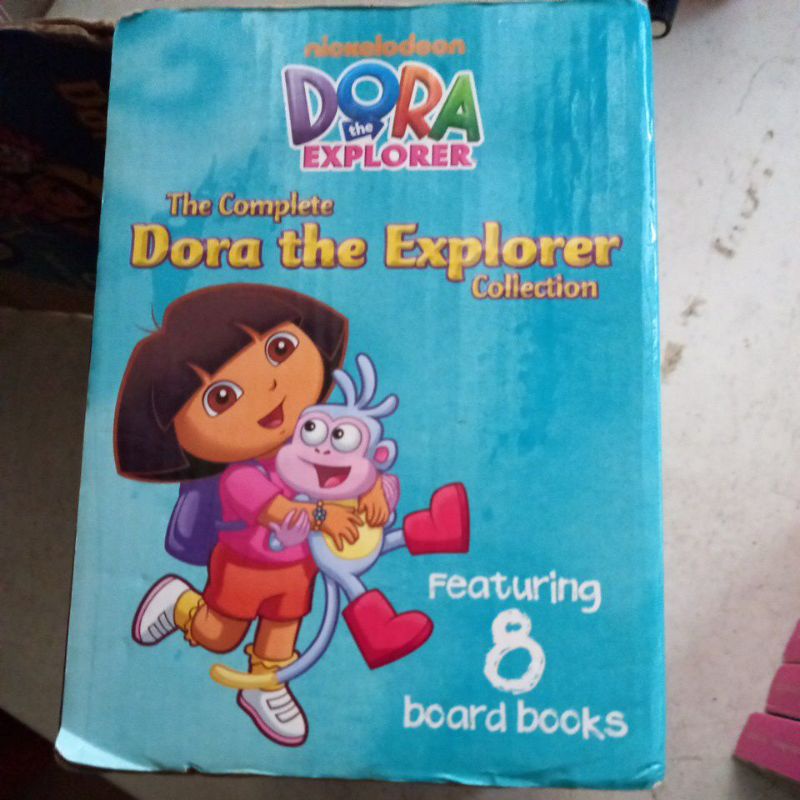 The Complete Dora The Explorer Collection 8 Board Books Shopee Philippines