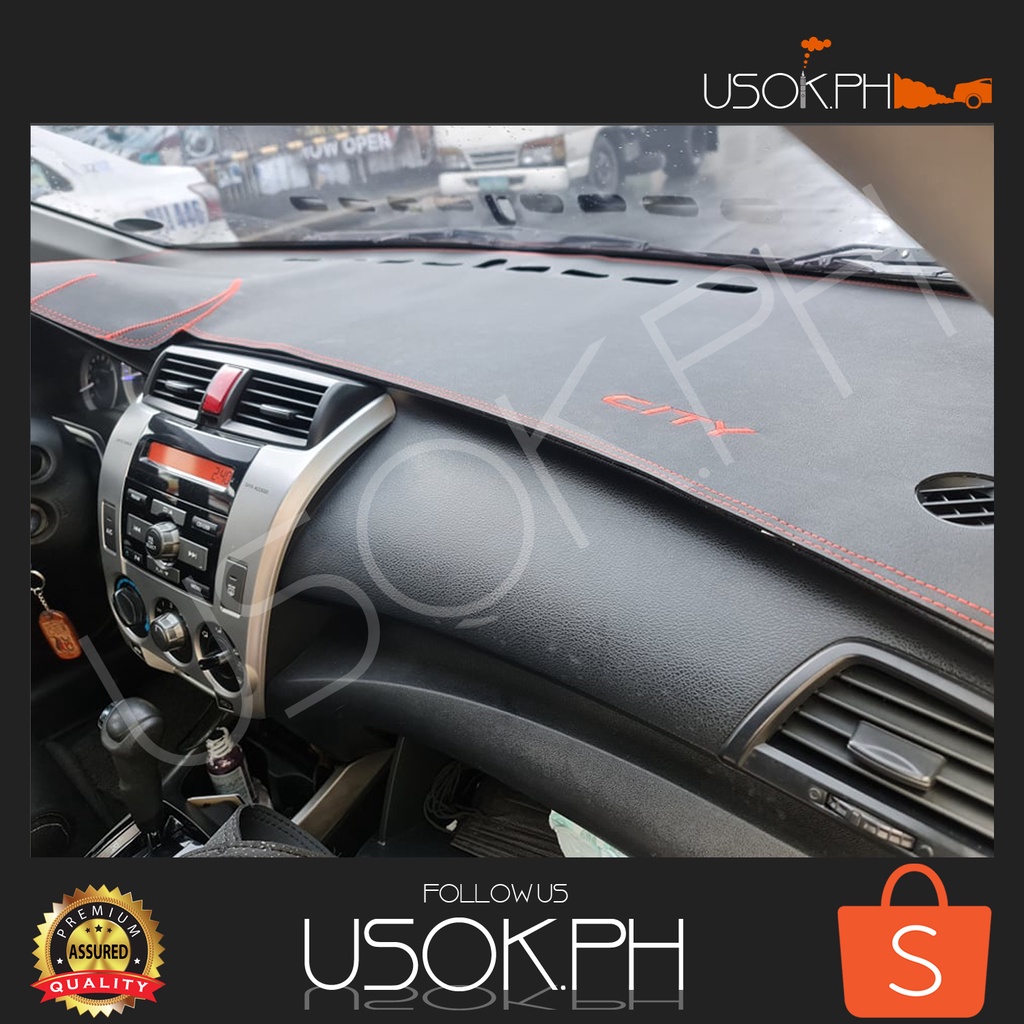 Honda City Dashboard Cover Leather Type Heavy duty (20092013) Shopee