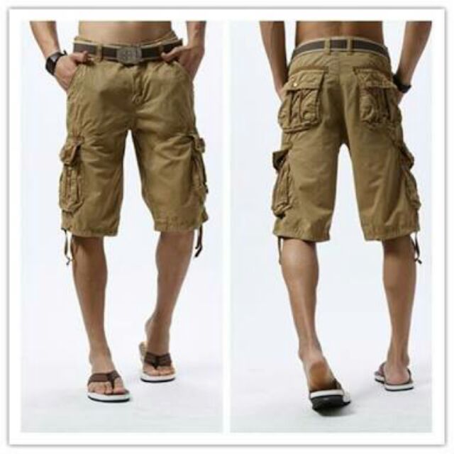 six pocket cargo shorts