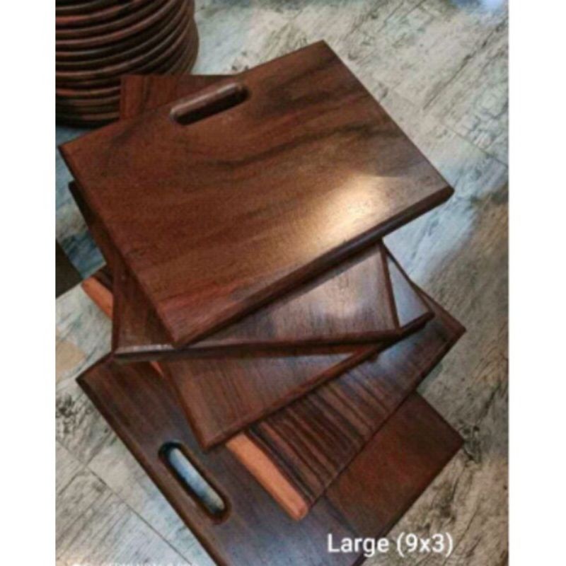 (1x10x14ins) LARGE Sangkalan Chopping Board (Magkuno Iron Wood