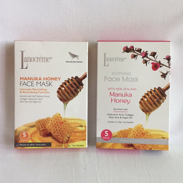 Download Lanocreme Manuka Honey Face Mask Shopee Philippines PSD Mockup Templates