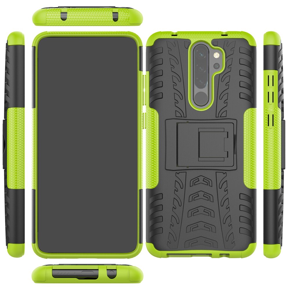Xiaomi Redmi Note 9 Pro 9s 8 7 Pro Cover TPU+PC Hybrid Armor Case - Image 5