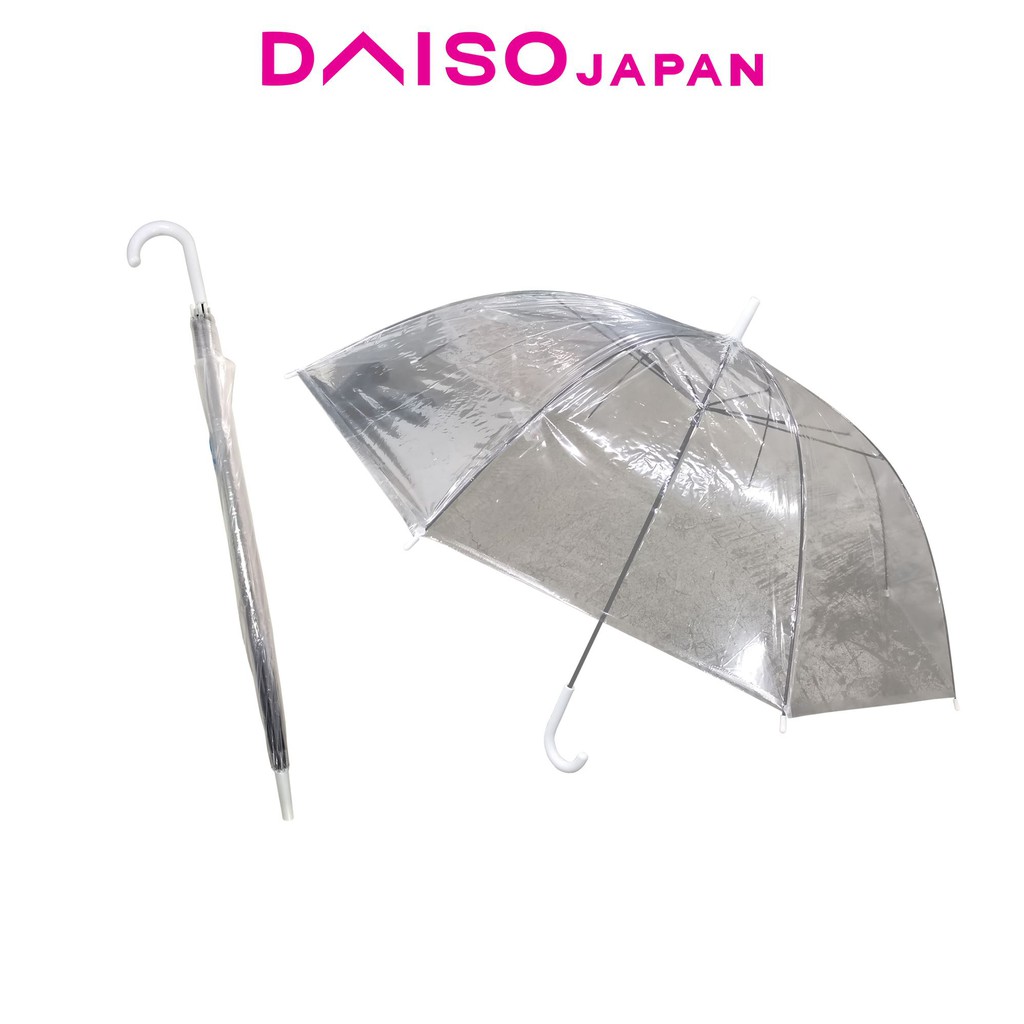 Daiso Transparent Umbrella 60 cm Shopee Philippines