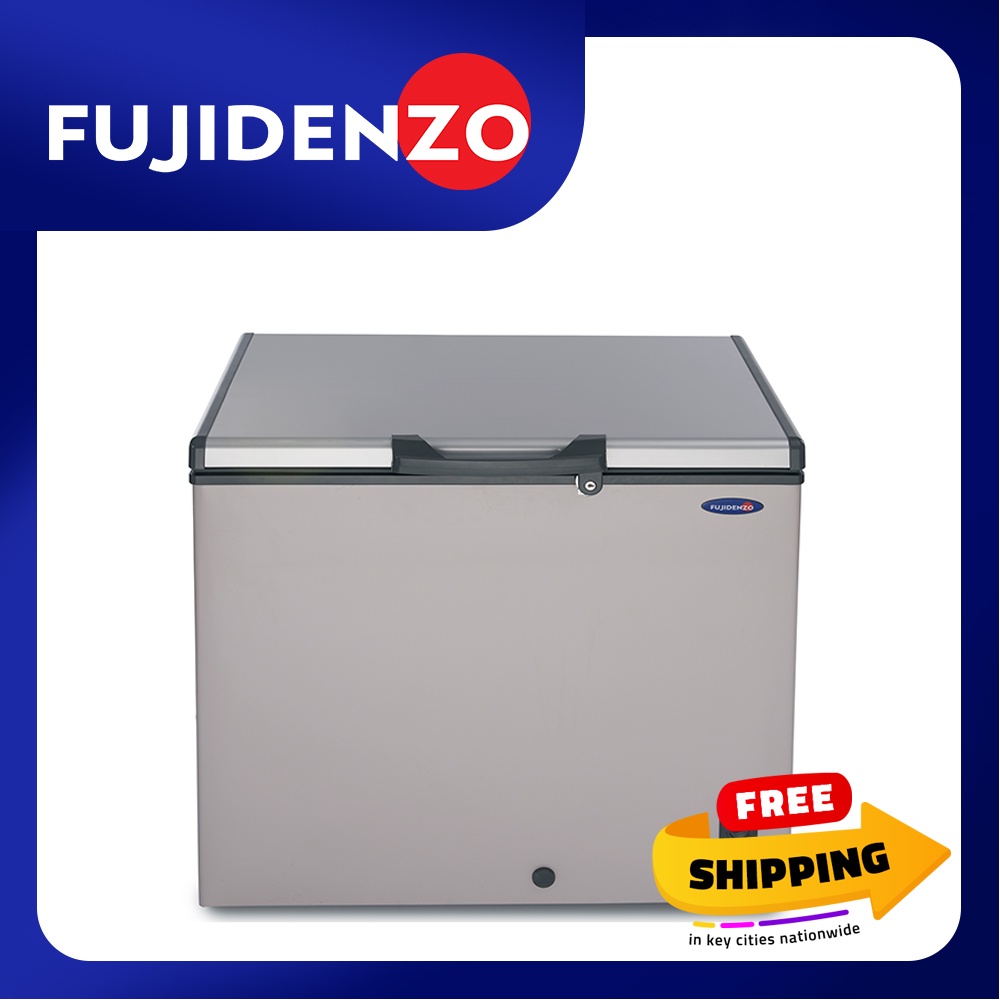 Fujidenzo 7 Cu. Ft. Dual Function Solid Top Chest Freezer With Glass ...