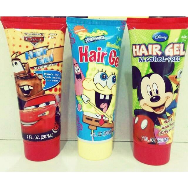 Hair Gel For Kids Cartoon Character Shopee Philippines