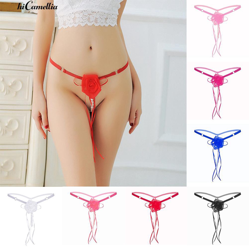 girl wearing g string