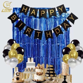32PCS Birthday Party Decoration Set party supplies decorations banner party needs #2