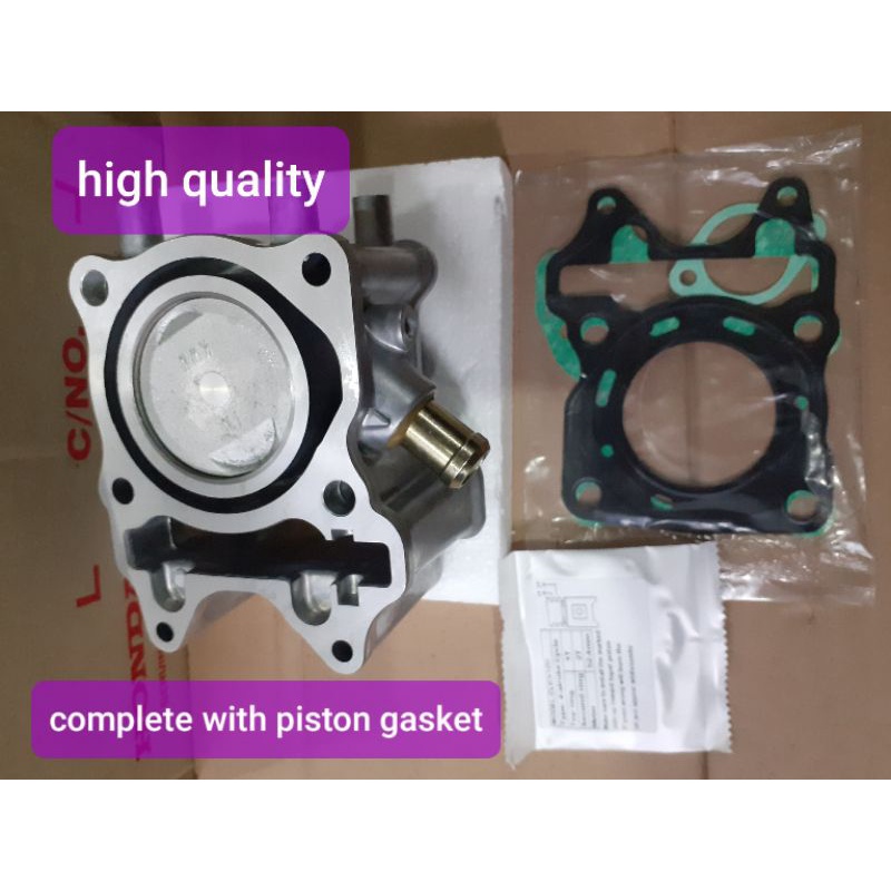 cylinder block kit for honda click 150 v1 v2 stock complete | Shopee ...