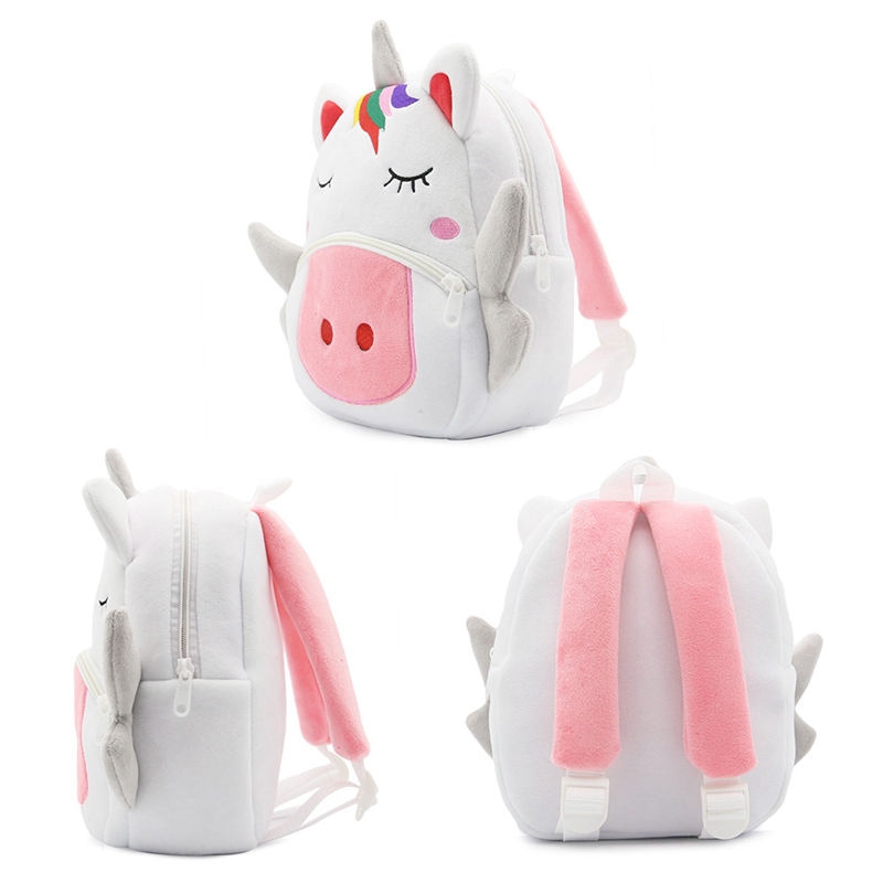 white unicorn backpack