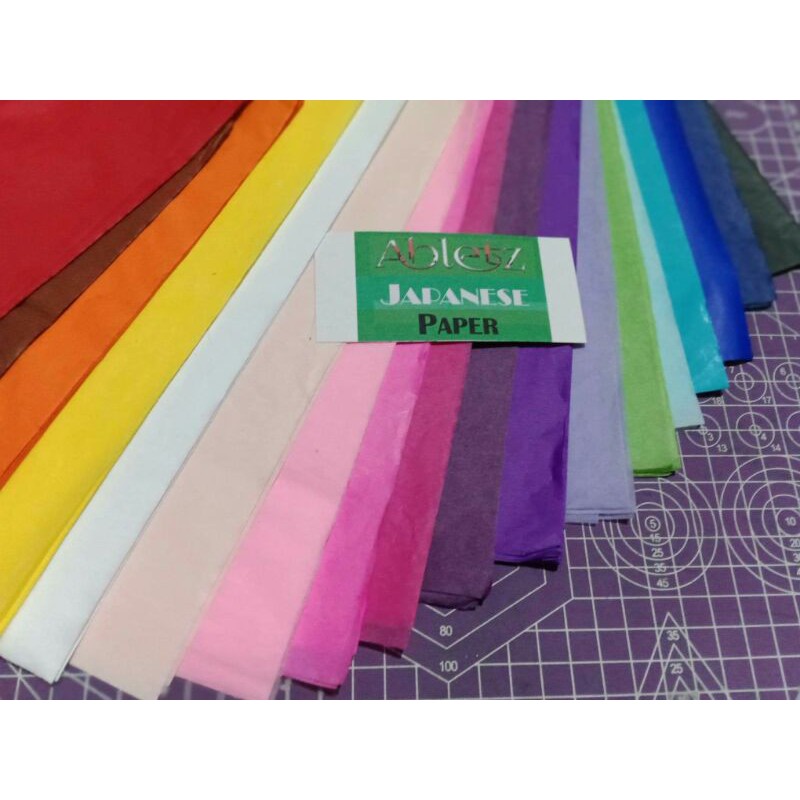24pcs Japanese Paper/ Papel de hapon/ Tissue paper Shopee Philippines