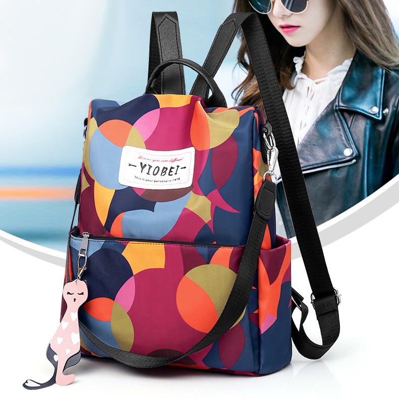 Yoyo N135 Korean Backpack Women Bag Antitheft Shopee Philippines