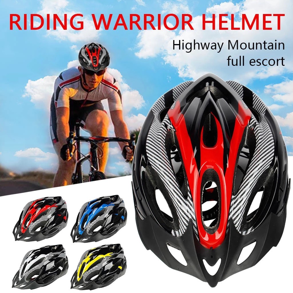 Mountain Bike Road Helmet Adjustable Mens Women Adult Sport Cycling Bicycles HOT 