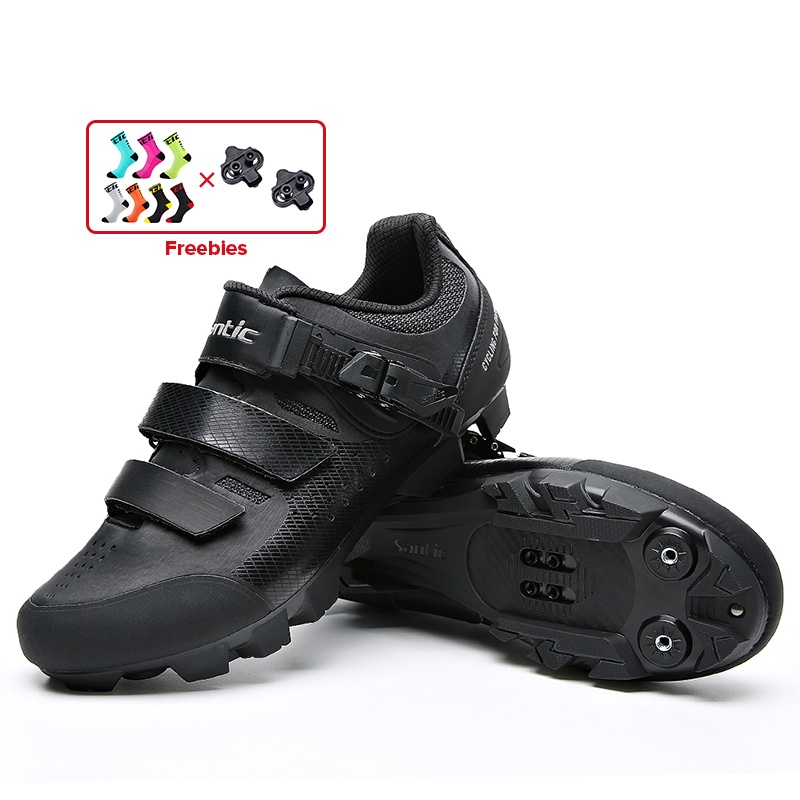 Santic MTB Shoes SPD Compatible Cycling Shoes Bicycle Mountain Lock Shoes  Nylon Outsole Bicycle Mountain Bike Cycling Cleats Shoes S21030 | Shopee  Philippines