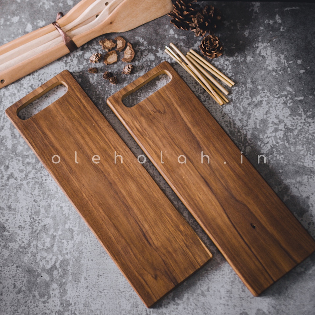 Minimalist Teak Wood Cutting Board / Teak Wooden Cutting Board