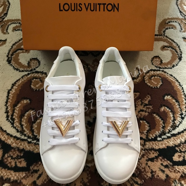 Vuitton Frontrow Sneakers Women LV Frontrow Sneakers | Shopee Philippines