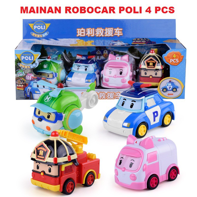 poli the police car toys