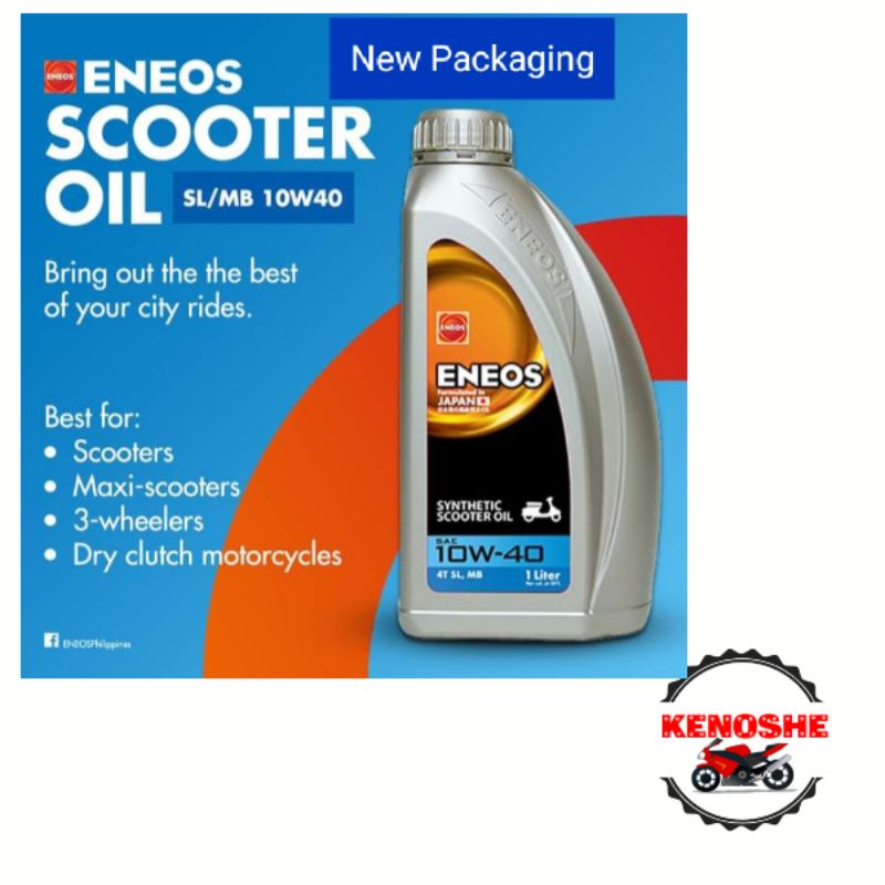 ENEOS AUTOMATIC SYNTHETIC SCOOTER OIL 10W40 1L Shopee Philippines