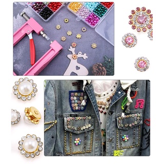 DIY Rhinestones For Needlework Claw Crystal Flatback Buttons Beads Sew On Clothes Strass Sewing Accessories For Decoration #8