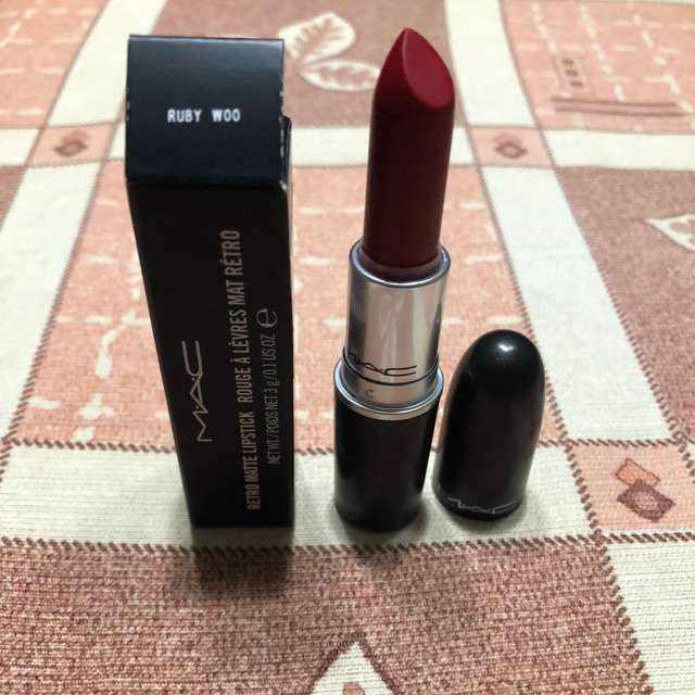 Authentic Mac Lipstick Ruby Woo