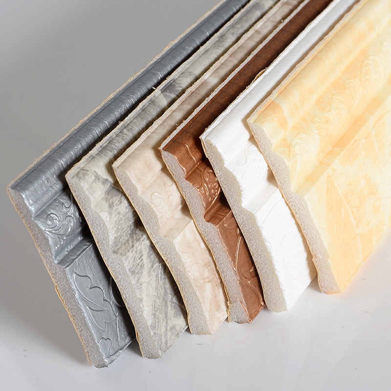 2.3m * 10cm PVC Self Adhesive Baseboard Wall Stickers