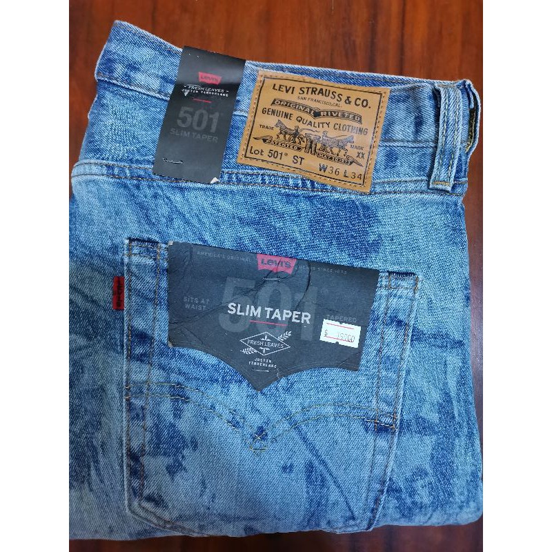 Levis 501 Slim Taper W36 L34 72774-0003 | Shopee Philippines