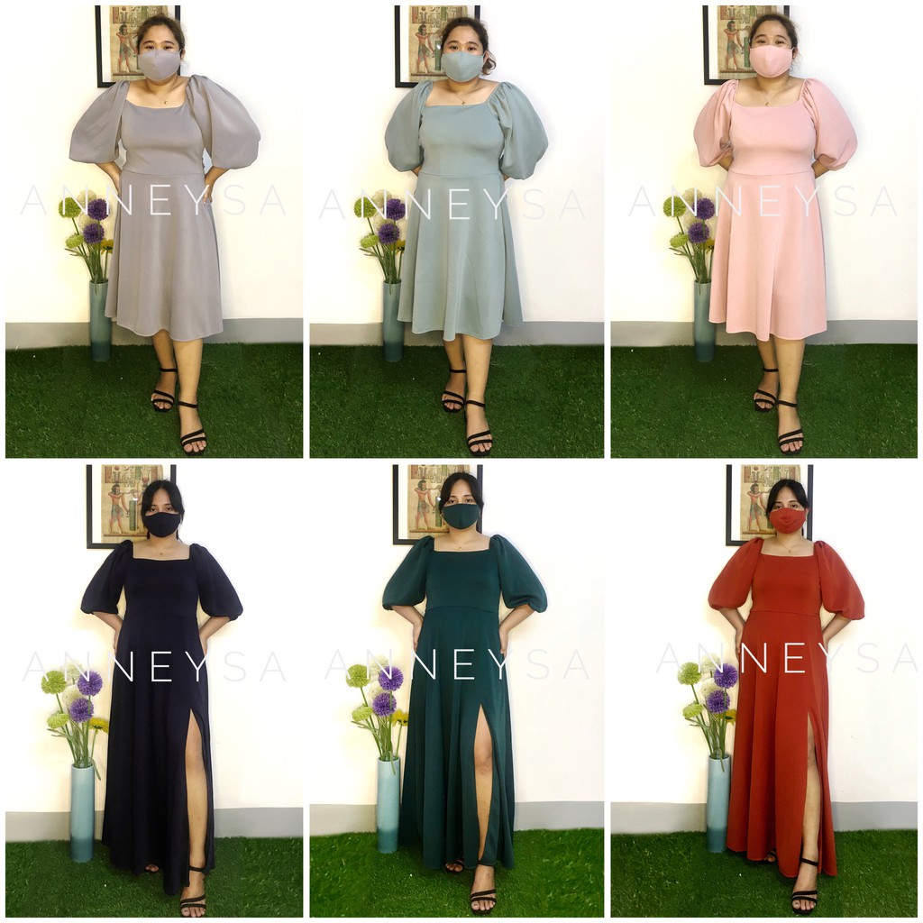 gowns for ninang sa kasal plus size