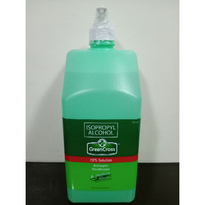 Green Cross Isopropyl Alcohol 1000ml Shopee Philippines