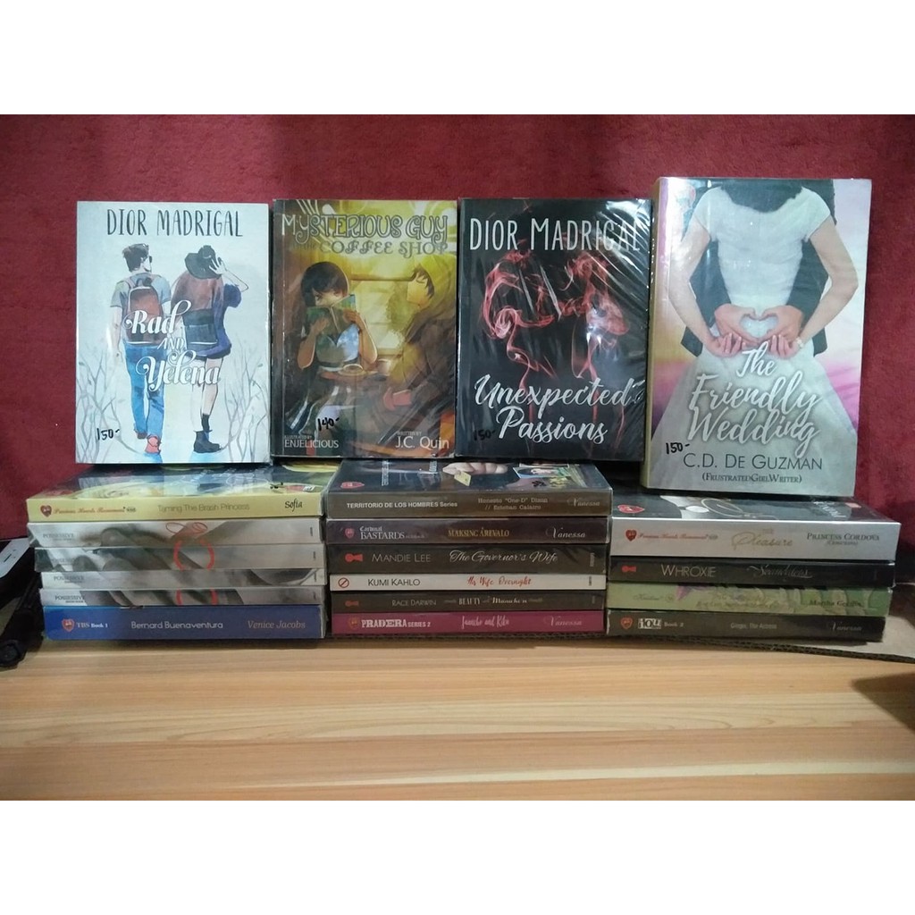 Assorted Tagalog Pocketbooks (PHR, C.C., Wattpad, Red Room) FB 5