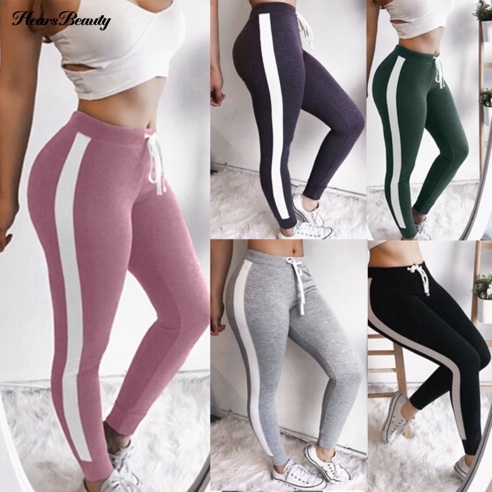 drawstring skinny pants