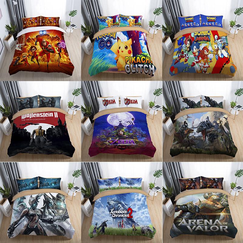 Duvet Covers Bedding Sets 3d The Legend Of Zelda Kids Bedding