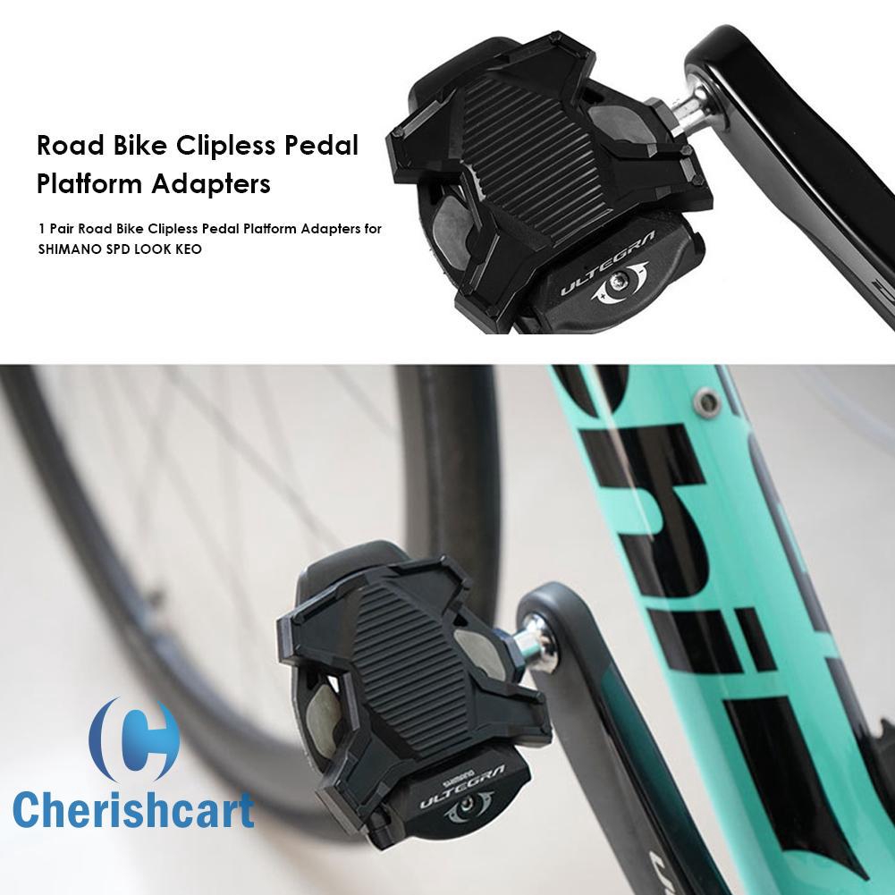 clipless pedal platform adapter