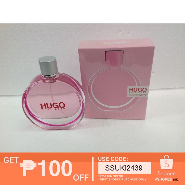 hugo boss pink bottle
