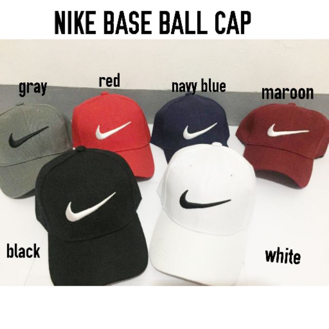 maroon nike baseball cap